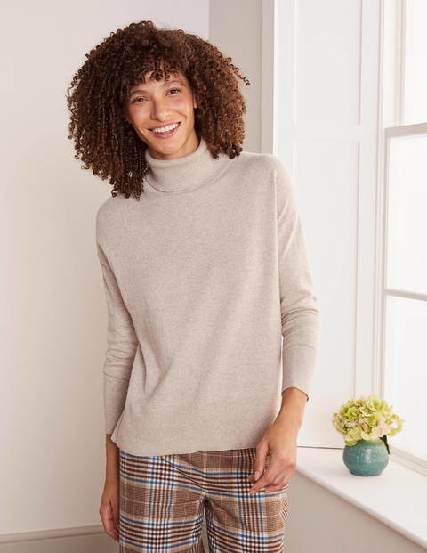 Chaldon Stitch Detail Jumper - Chinchilla Melange Chaldon Stitch Detail Jumper - Chinchilla Melange