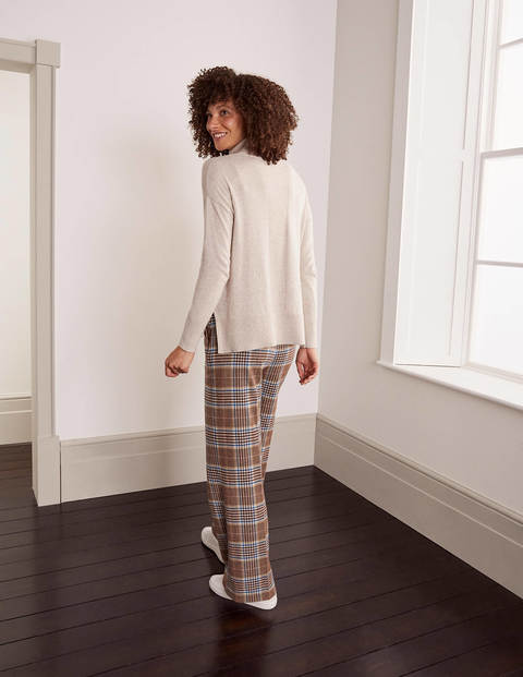 Chaldon Stitch Detail Jumper - Chinchilla Melange Chaldon Stitch Detail Jumper - Chinchilla Melange