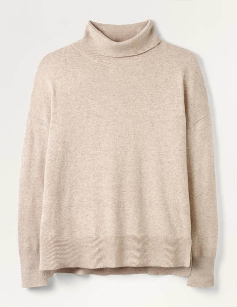 Chaldon Stitch Detail Jumper - Chinchilla Melange Chaldon Stitch Detail Jumper - Chinchilla Melange
