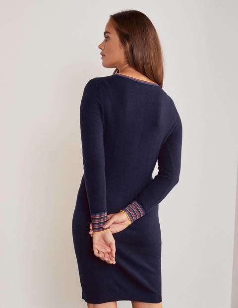 Marlborough Henley-Kleid - Navy Marlborough Henley-Kleid - Navy