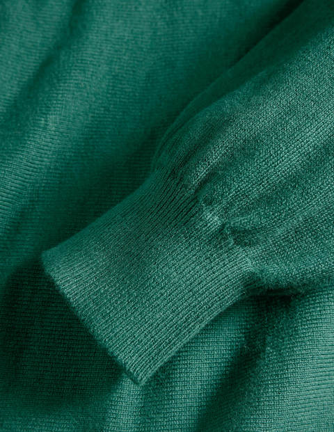 Deborah Strickkleid mit Gürtel - Waldgrün Deborah Strickkleid mit Gürtel - Waldgrün
