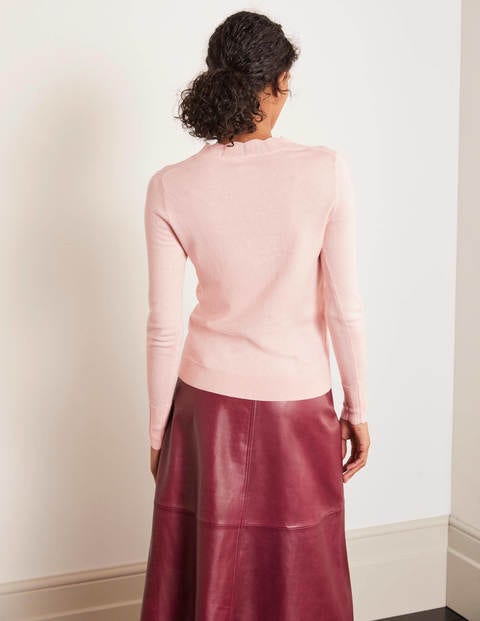Hambleden Scallop Sweater - Milkshake Hambleden Scallop Sweater - Milkshake
