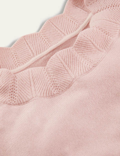 Hambleden Scallop Sweater - Milkshake Hambleden Scallop Sweater - Milkshake