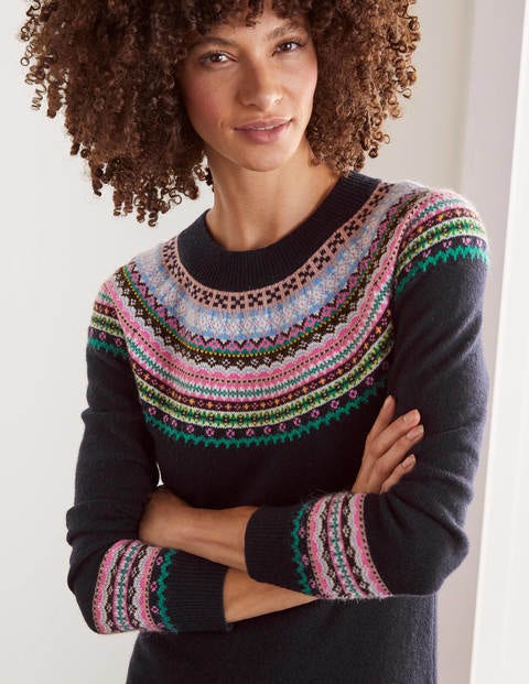 boden fair isle dress