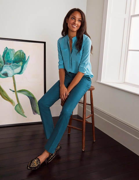 Richmond 7/8 Trousers - Rich Teal Richmond 7/8 Trousers - Rich Teal