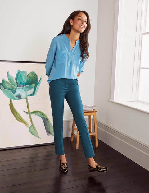 Richmond 7/8 Trousers - Rich Teal Richmond 7/8 Trousers - Rich Teal