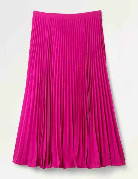 Kristen Pleated Skirt - Pink Flambé Kristen Pleated Skirt - Pink Flambé