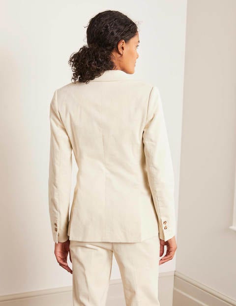 Davies Cord Blazer - Ecru Davies Cord Blazer - Ecru
