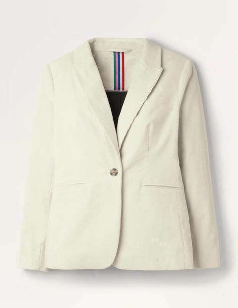 Davies Cord Blazer - Ecru Davies Cord Blazer - Ecru