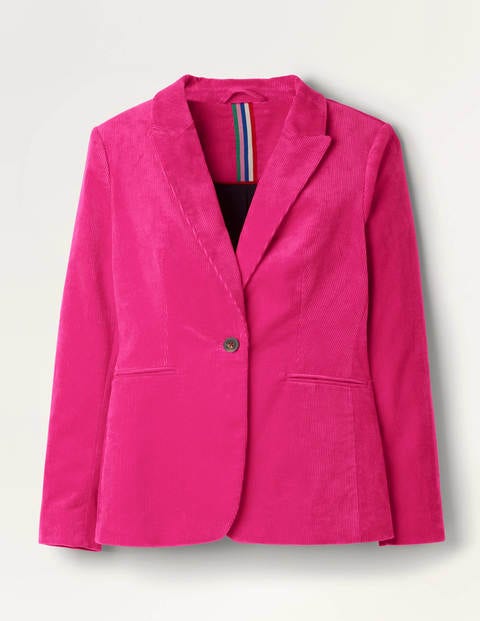 Davies Cord Blazer - Pink Flambe Davies Cord Blazer - Pink Flambe