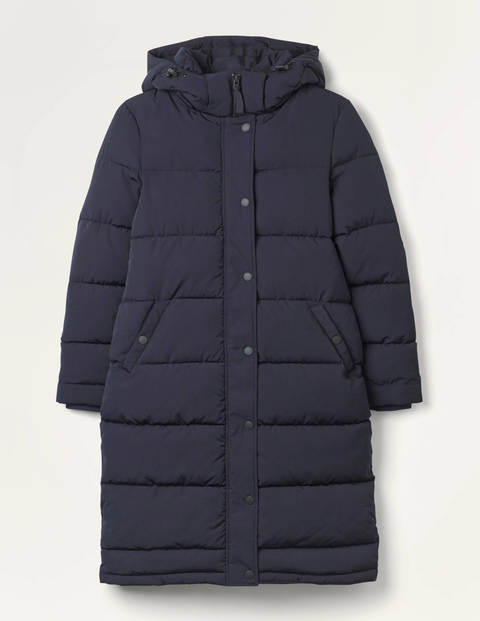 Doudoune longue Thompson - Bleu marine Doudoune longue Thompson - Bleu marine
