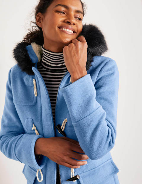 Orme Duffle Coat - Frosted Blue Orme Duffle Coat - Frosted Blue