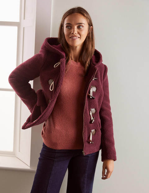 Elgin Borg-Jacke - Rubinrot Elgin Borg-Jacke - Rubinrot