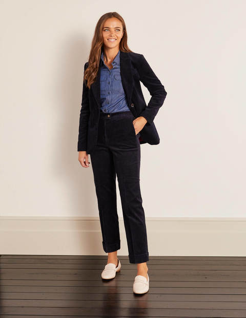Dulwich Cord Trousers - Navy Dulwich Cord Trousers - Navy