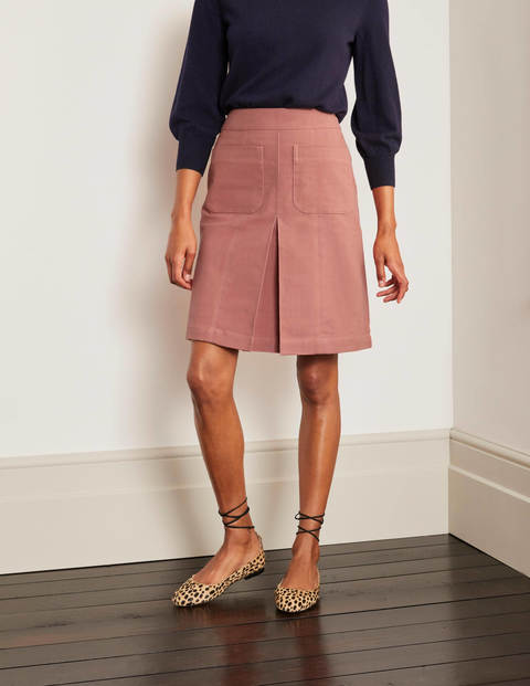 Auria Moleskin Skirt - Dusty Rose Auria Moleskin Skirt - Dusty Rose