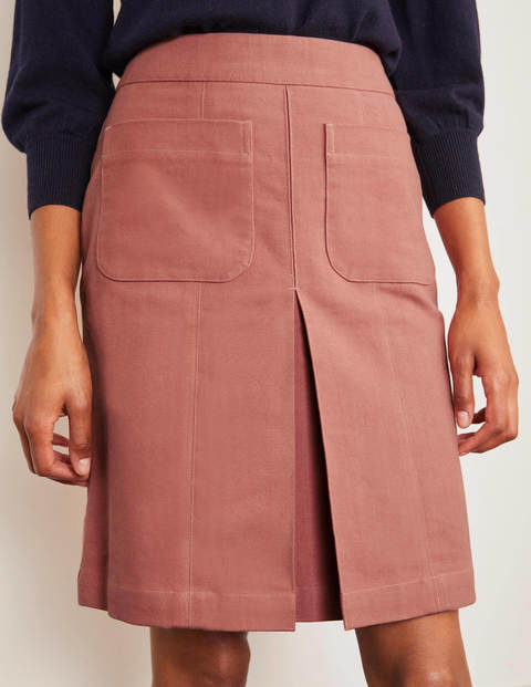 Auria Moleskin Skirt - Dusty Rose Auria Moleskin Skirt - Dusty Rose