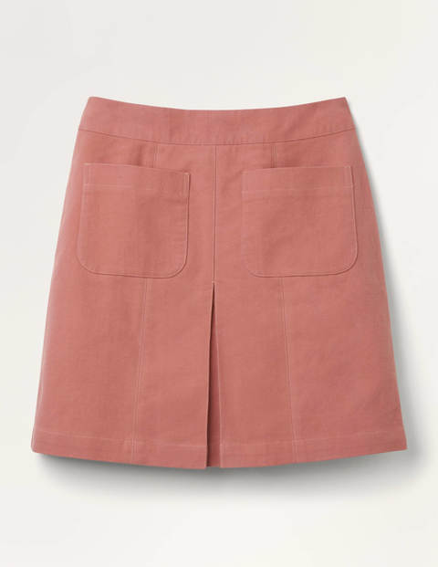 Auria Moleskin Skirt - Dusty Rose Auria Moleskin Skirt - Dusty Rose