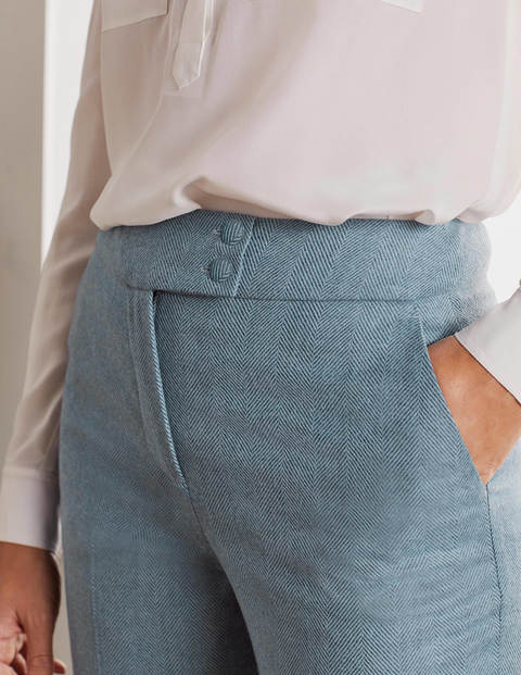 Kennford Tweed Pants - Blue Herringbone Kennford Tweed Pants - Blue Herringbone