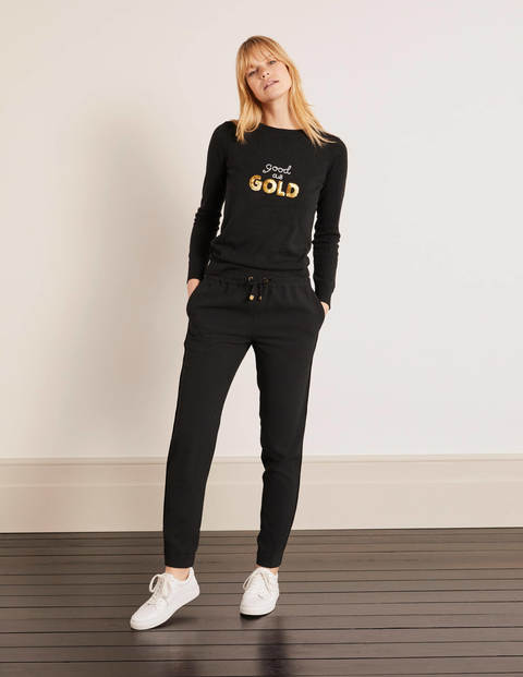 Clovelly Woven Joggers - Black Clovelly Woven Joggers - Black