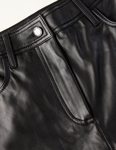 Grosvenor Leather Trousers - Black Grosvenor Leather Trousers - Black