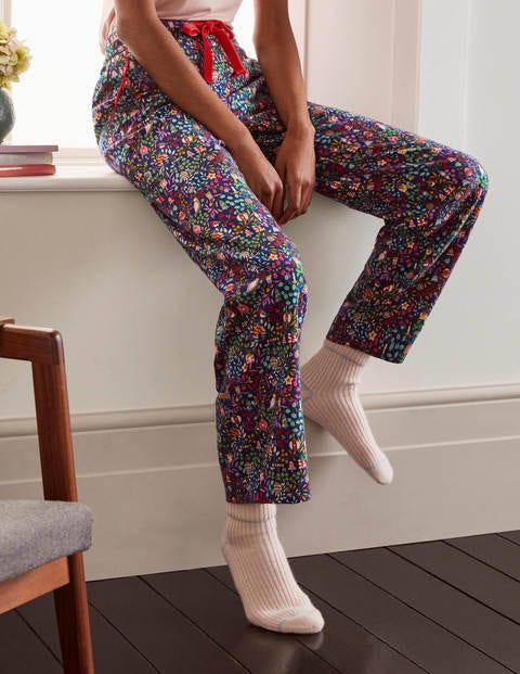 Vanessa Cosy Bottoms - Blue Depths, Festive Joy Vanessa Cosy Bottoms - Blue Depths, Festive Joy