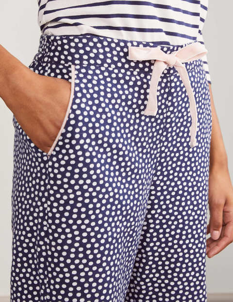 Vanessa Cosy Bottoms - French Navy, Speckle Spot Vanessa Cosy Bottoms - French Navy, Speckle Spot