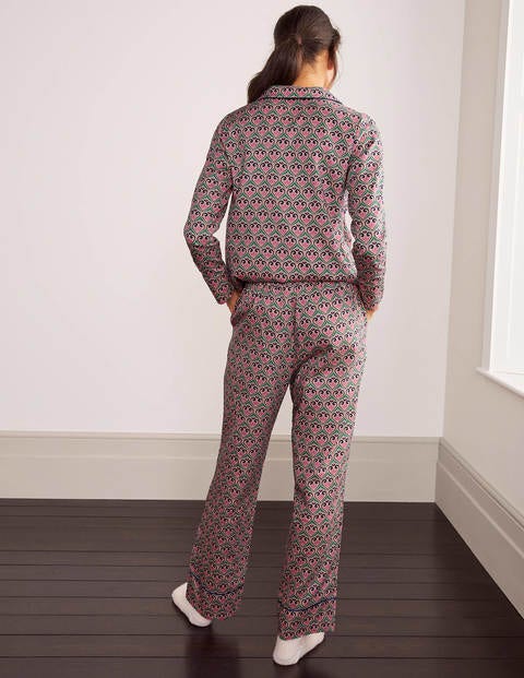 Janie Pajama Bottoms - Milkshake, Fanciful Geo Janie Pajama Bottoms - Milkshake, Fanciful Geo