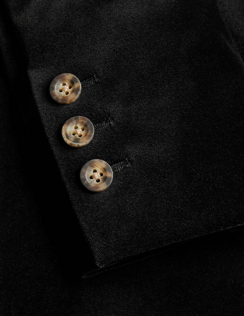 Siddal Velvet Blazer - Black Siddal Velvet Blazer - Black