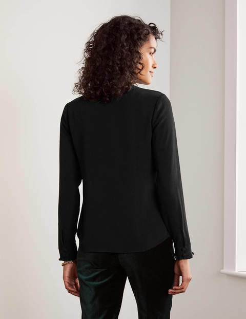 Top Erin à volants - Noir Top Erin à volants - Noir