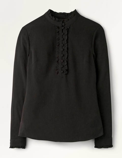 Top Erin à volants - Noir Top Erin à volants - Noir