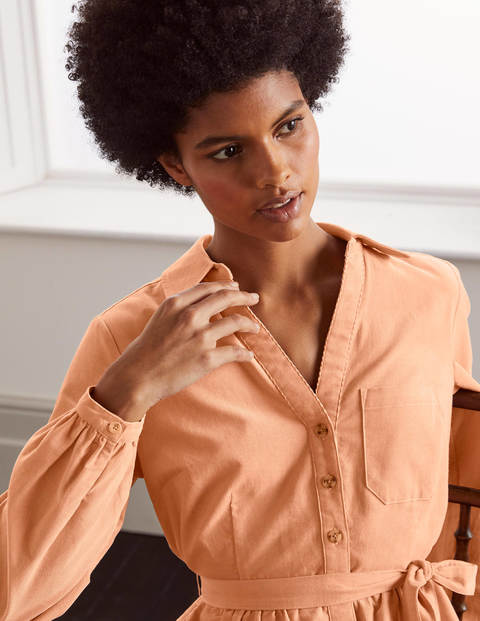 Olympia Shirt dress - Antique Pink Olympia Shirt dress - Antique Pink