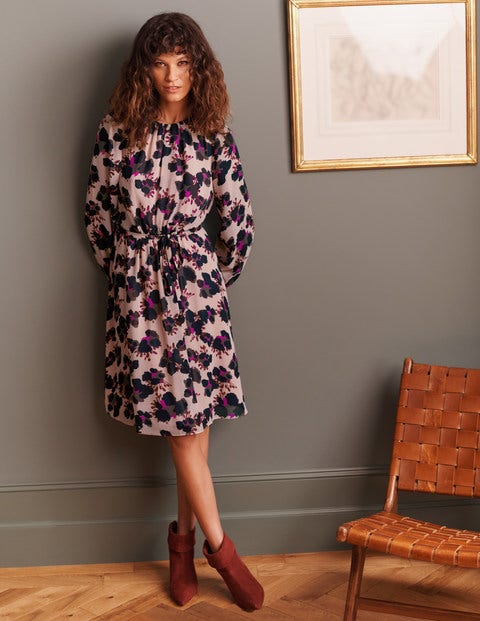 Robe Dorothy - Milkshake, motif Wild Floret