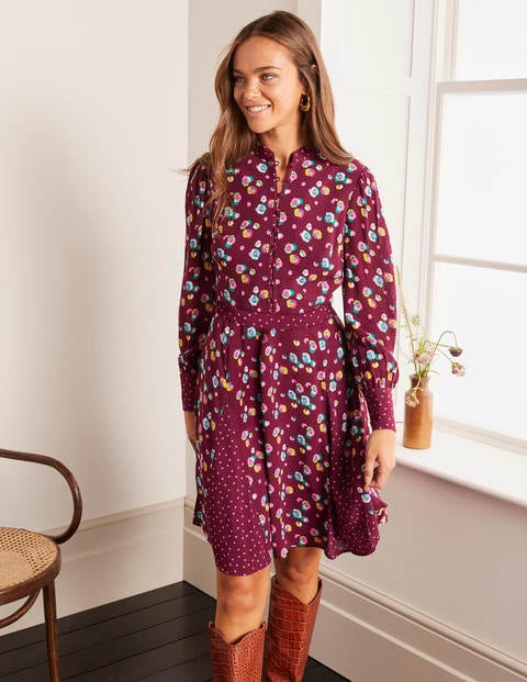 Christina Dress - Ruby Ring, Billowy Peony Christina Dress - Ruby Ring, Billowy Peony