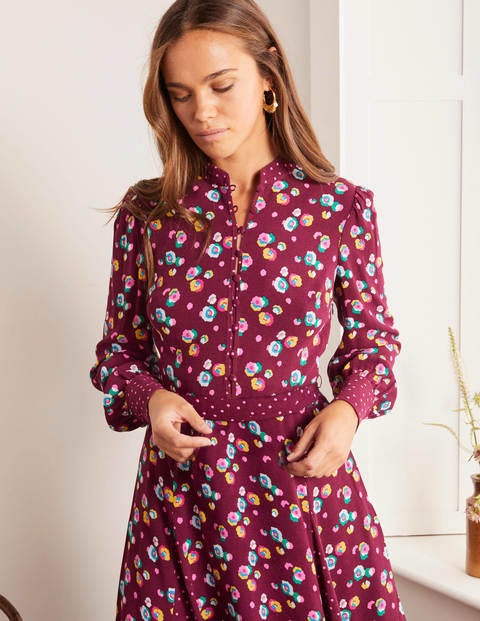Christina Dress - Ruby Ring, Billowy Peony Christina Dress - Ruby Ring, Billowy Peony
