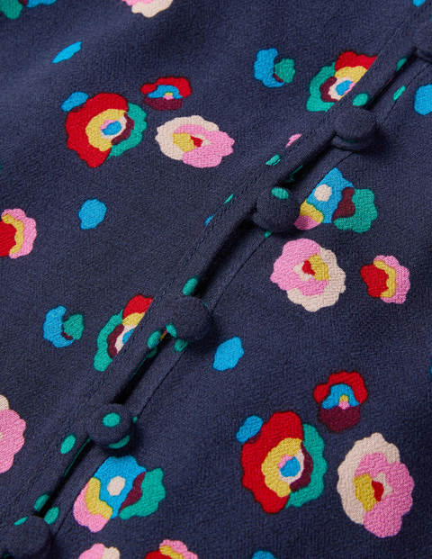 Christina Dress - Navy, Billowy Peony Christina Dress - Navy, Billowy Peony