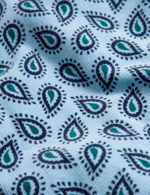 Caroline Cord Dress - Frosted Blue, Pretty Teardrop Caroline Cord Dress - Frosted Blue, Pretty Teardrop