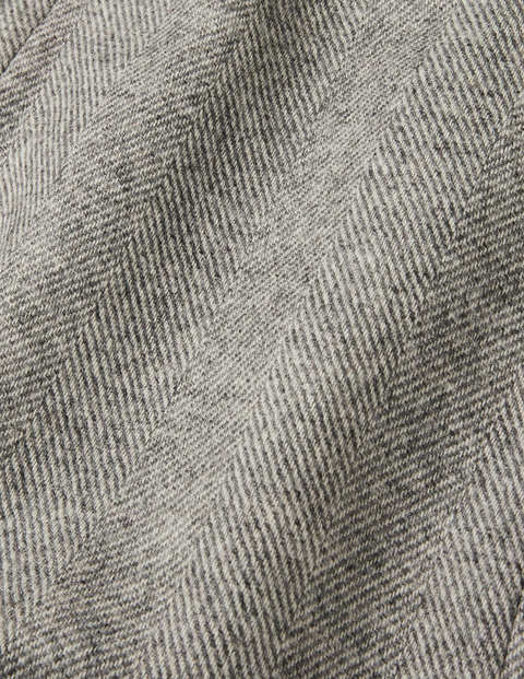 Eve British Tweed Dress - Large Grey and Ivory Eve British Tweed Dress - Large Grey and Ivory