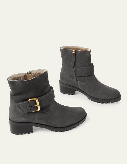 Bottes biker Bristol - Étain Bottes biker Bristol - Étain