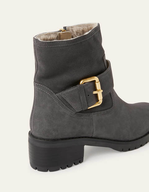 Bottes biker Bristol - Étain Bottes biker Bristol - Étain