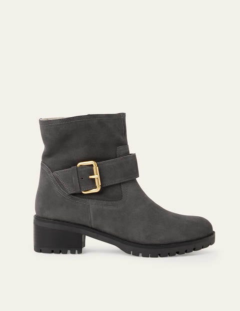 Bottes biker Bristol - Étain Bottes biker Bristol - Étain