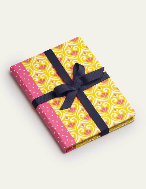 Printed Hardback Notebook - Canary Printed Hardback Notebook - Canary