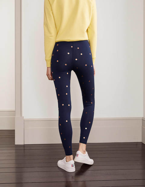 Favourite Leggings - Navy and Gold, Polka Dot Favourite Leggings - Navy and Gold, Polka Dot