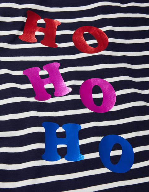 Christmas Breton - Metallic foil slogan Christmas Breton - Metallic foil slogan