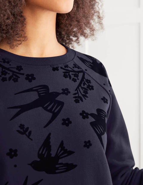 The Sweatshirt - Navy, Magical Bird Placement