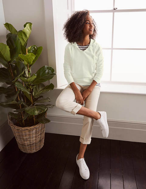 Jersey Lounge Hoodie - Ivory Jersey Lounge Hoodie - Ivory