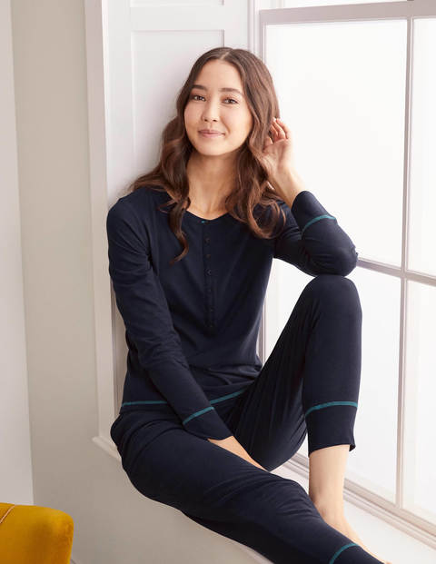 Alba Jersey-Schlafanzugoberteil - Navy Alba Jersey-Schlafanzugoberteil - Navy