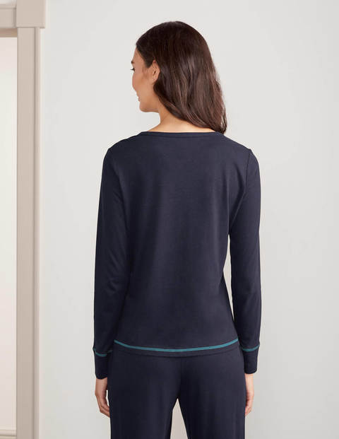 Alba Jersey-Schlafanzugoberteil - Navy Alba Jersey-Schlafanzugoberteil - Navy