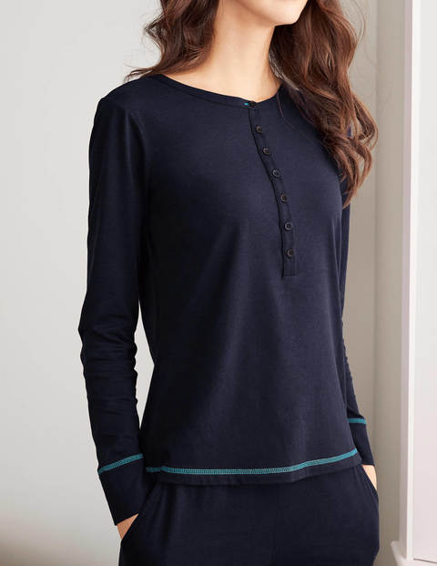 Alba Jersey-Schlafanzugoberteil - Navy Alba Jersey-Schlafanzugoberteil - Navy