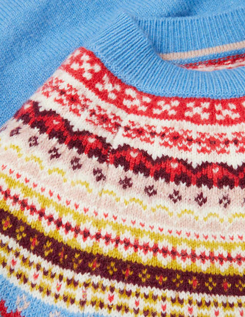 Aberdeen Fair Isle Jumper - Linseed Aberdeen Fair Isle Jumper - Linseed