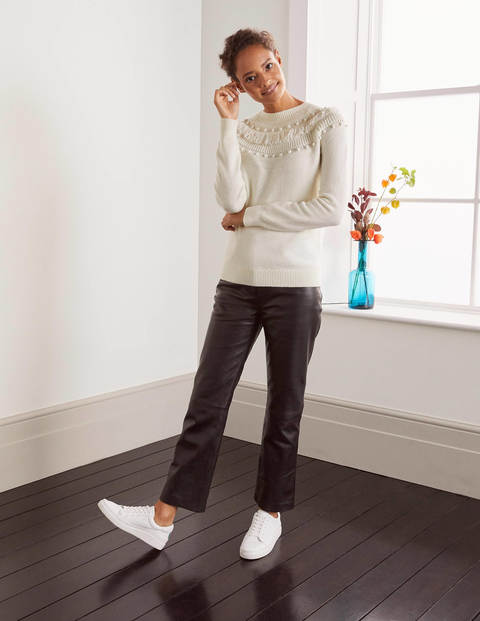 Pull Normanton texturé - Ivoire Pull Normanton texturé - Ivoire